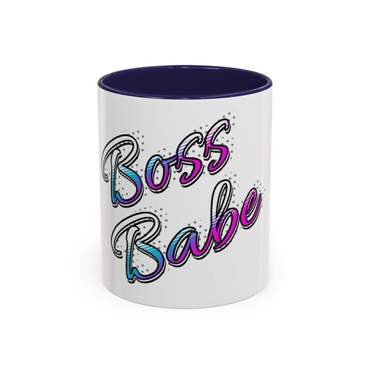Boss Babe Accent Coffee Mug — 11/15oz Inspirational Women’s Drinkware