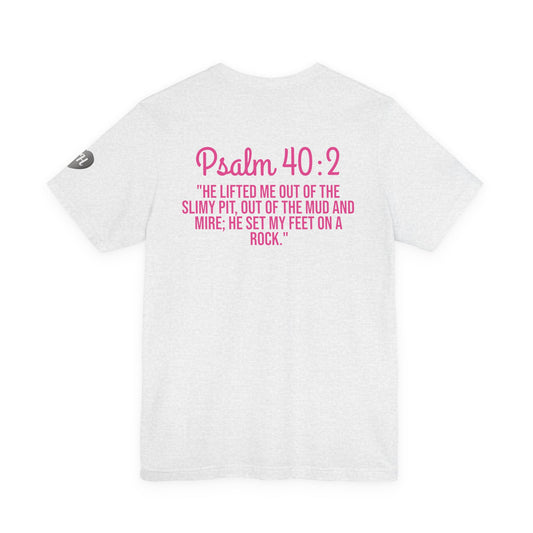 Made from the Mud — Psalm 40:2 Women's Inspirational Tee