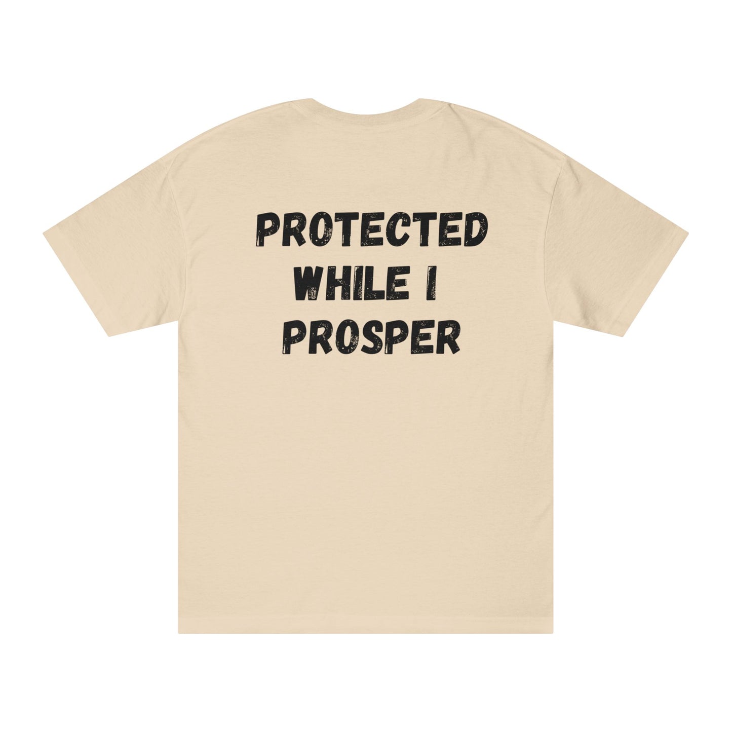 Faith Prayer Unisex T‑Shirt — "Lord Watch Over Me" Front & "Protected While I Prosper" Back