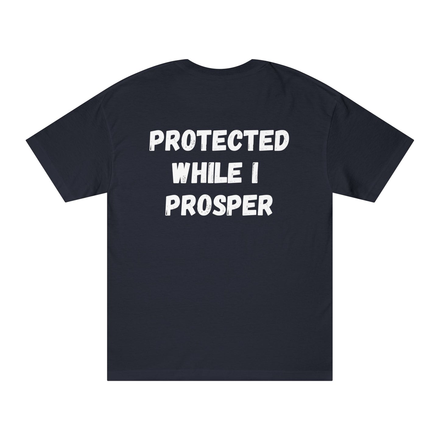 Faith Prayer Unisex T‑Shirt — "Lord Watch Over Me" Front & "Protected While I Prosper" Back