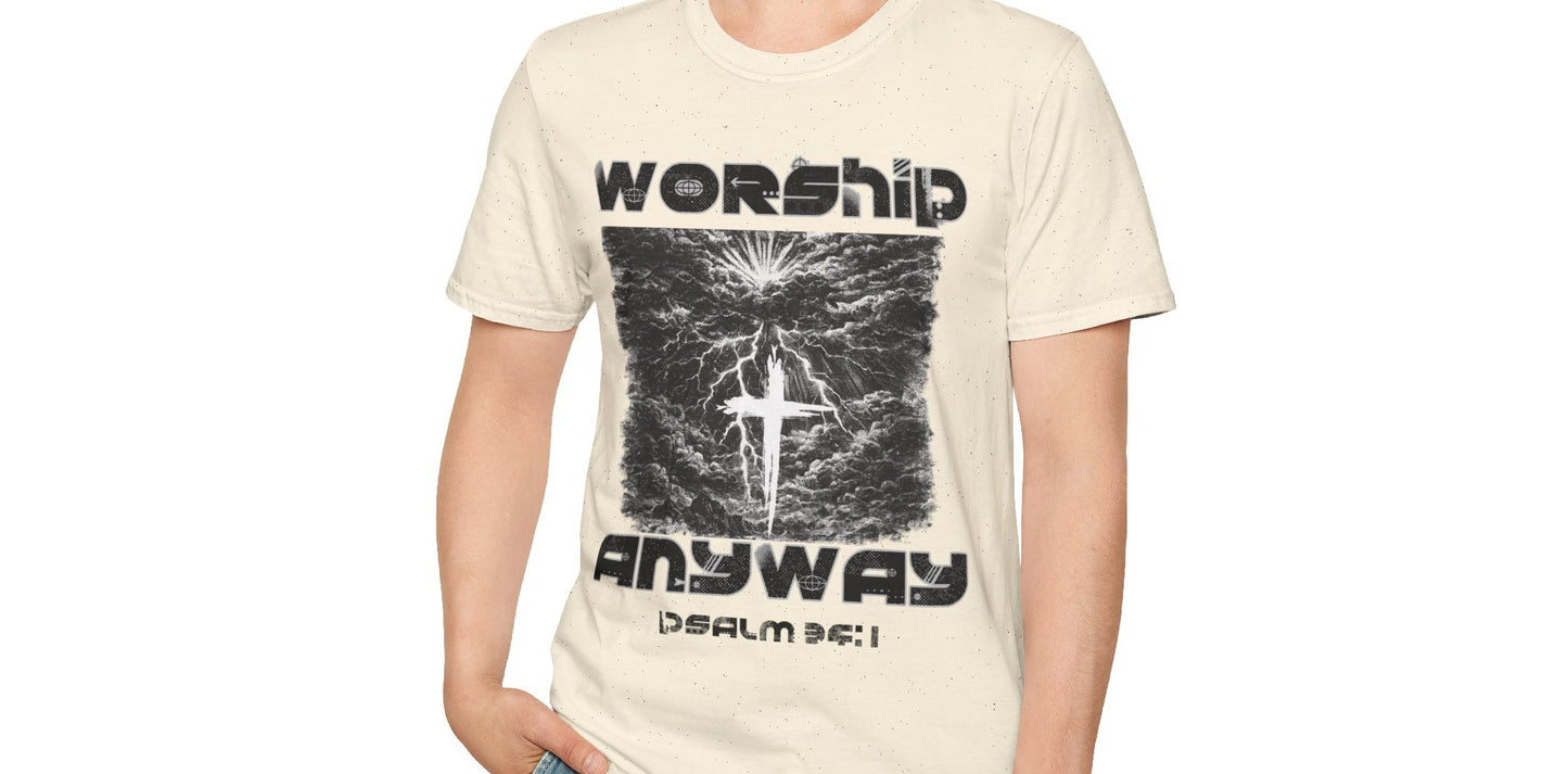 Worship Anyway T-Shirt — Psalm 34:1