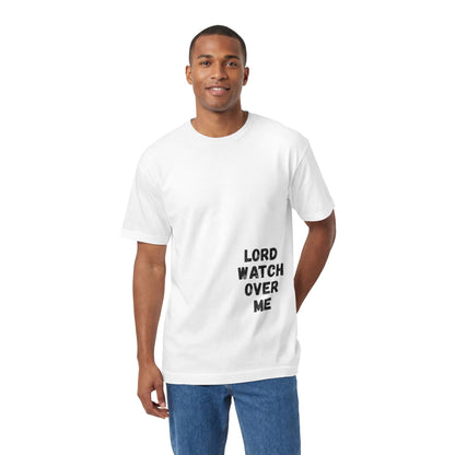 Faith Prayer Unisex T‑Shirt — "Lord Watch Over Me" Front & "Protected While I Prosper" Back
