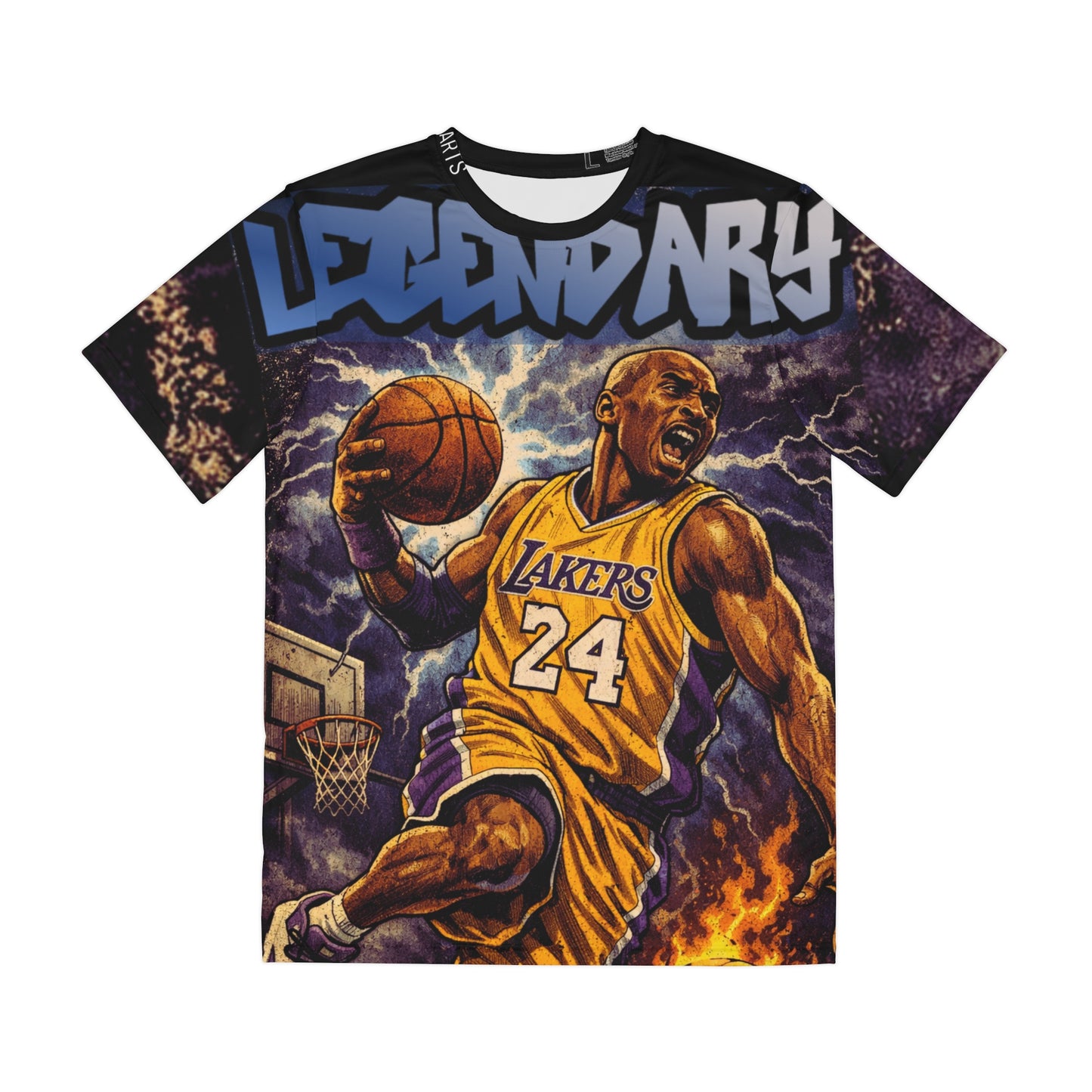 Legendary-Men's Kobe Basketball Tee — Lakers-Inspired