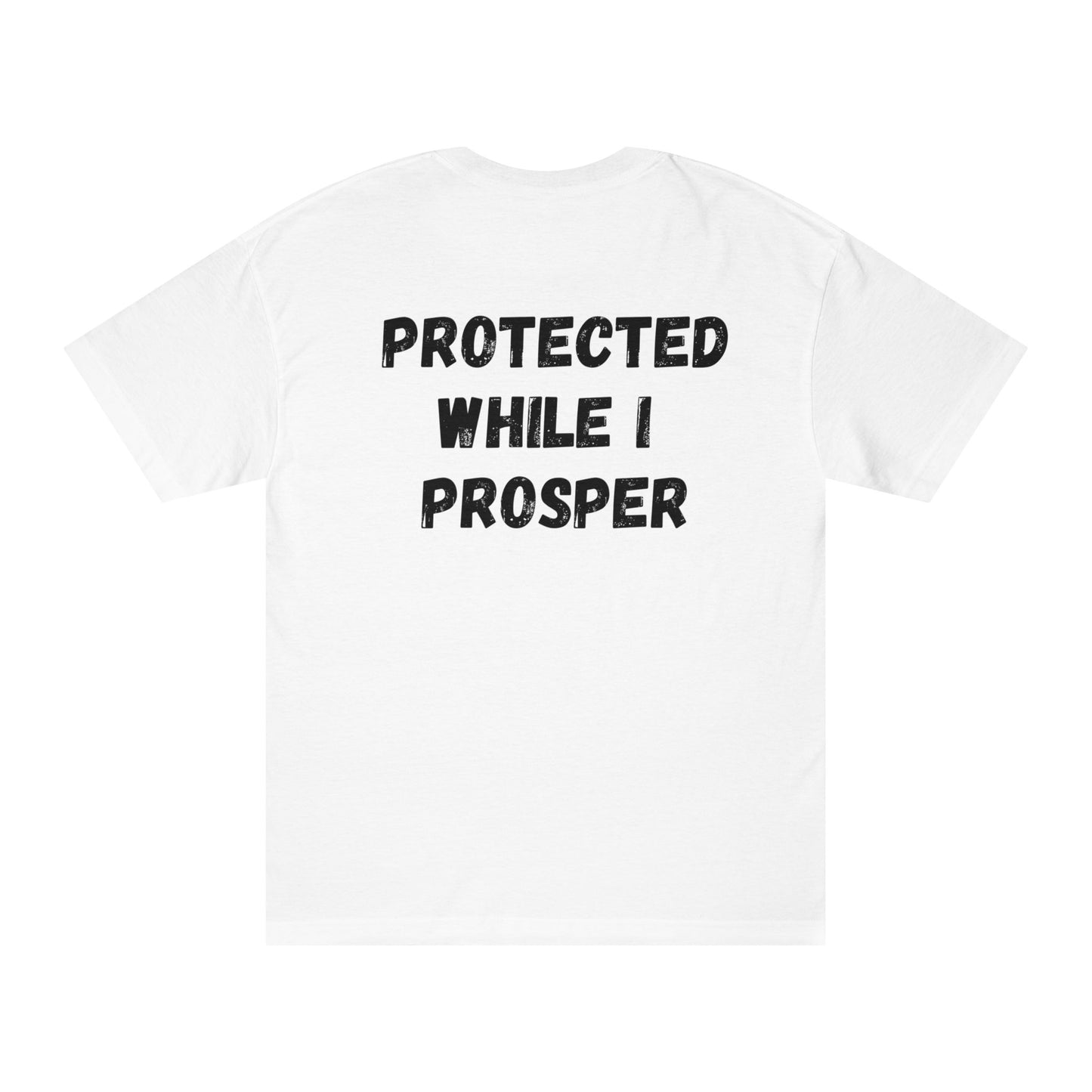 Faith Prayer Unisex T‑Shirt — "Lord Watch Over Me" Front & "Protected While I Prosper" Back