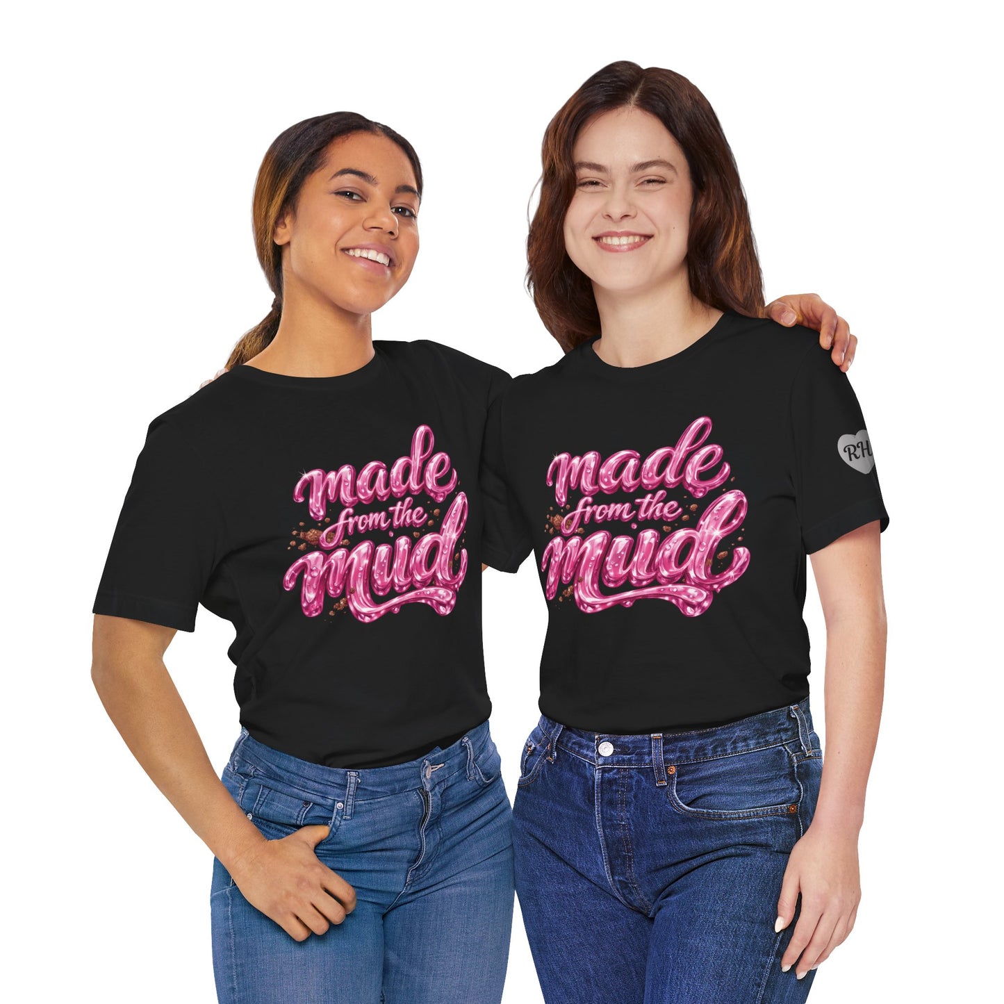 Made from the Mud — Psalm 40:2 Women's Inspirational Tee
