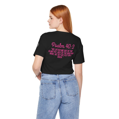 Made from the Mud — Psalm 40:2 Women's Inspirational Tee