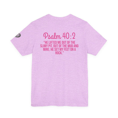 Made from the Mud — Psalm 40:2 Women's Inspirational Tee